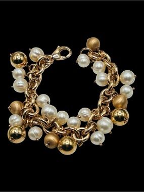 Honora Bronze Cultured Pearl Cha-Cha Bracelet